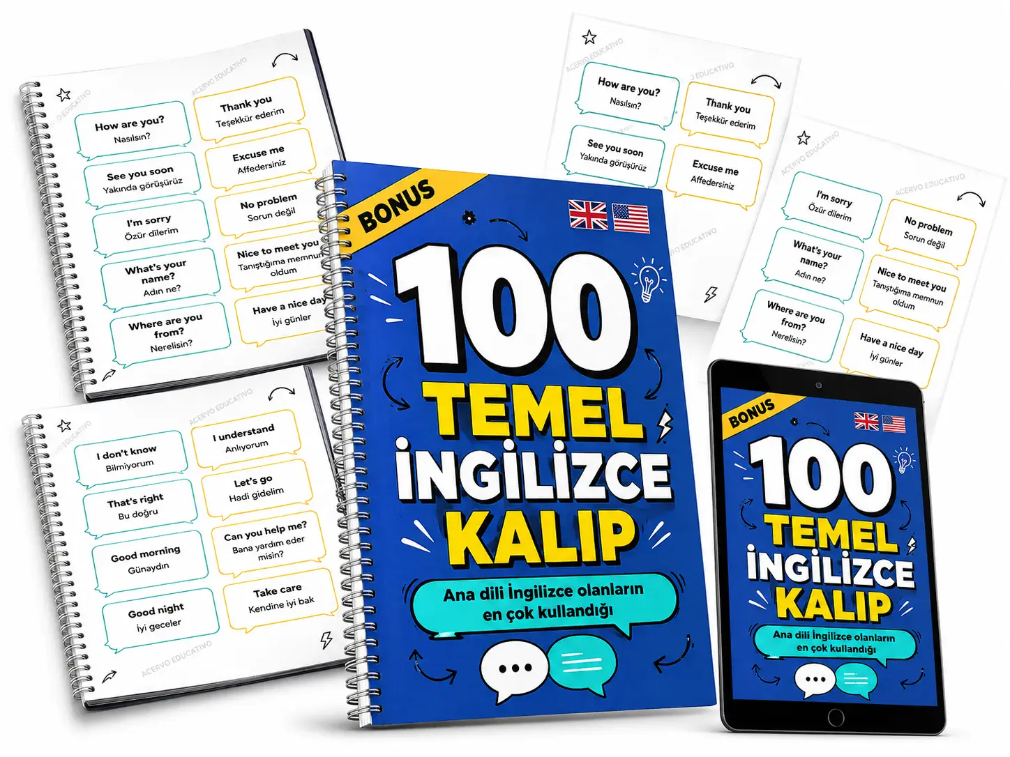 Bonus 1 — 100 Temel Kalıp