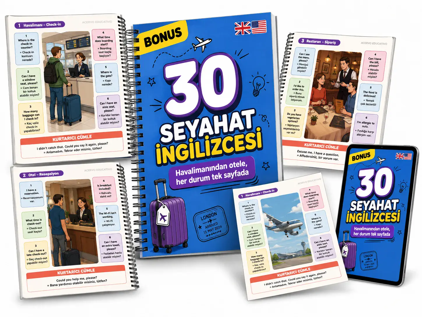 Bonus 5 — Seyahat İngilizcesi