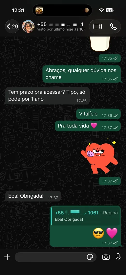 Avaliação de aluno 2