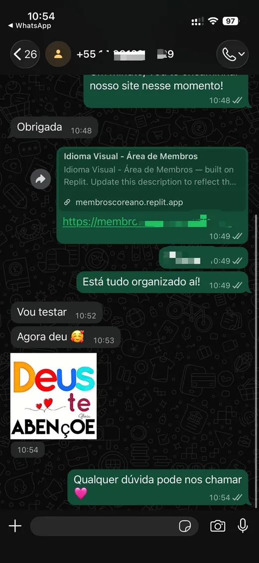 Avaliação de aluno 5